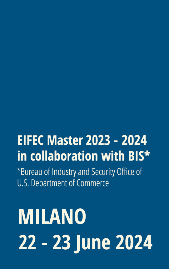 MILANO 20-21 May 2023 - EIFEC Master 2022 - 2023  in collaboration with BIS 